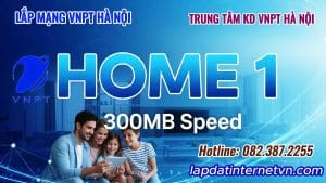Gói Home1 VNPT Hà Nội: Internet Cáp Quang Tốc Độ Cao Cho Mọi Gia Đình