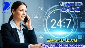 Lắp Mạng Internet VNPT Phường Hoàng Mai - Tổng đài hỗ trợ khách hàng 24/7, luôn sẵn sàng lắng nghe và giải quyết mọi vấn đề kỹ thuật một cách nhanh chóng.