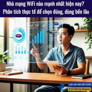 Nhà mạng wifi nào mạnh nhất được phân tích qua tốc độ, độ ổn định và băng thông thực tế khi sử dụng Internet gia đình